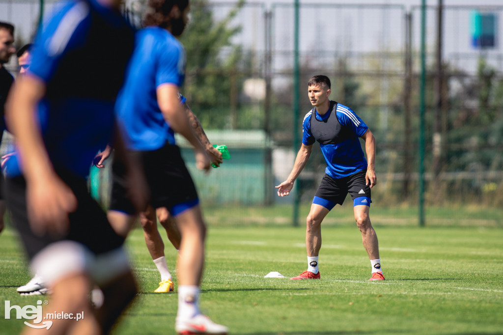 Trening FKS Stali Mielec z nowym trenerem