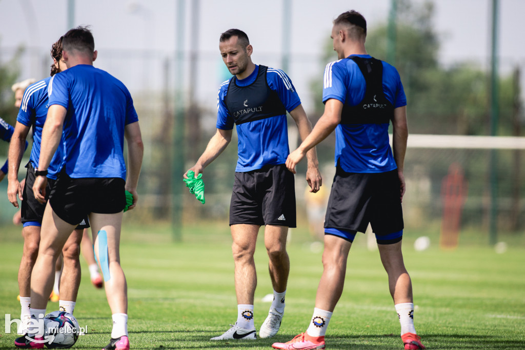 Trening FKS Stali Mielec z nowym trenerem