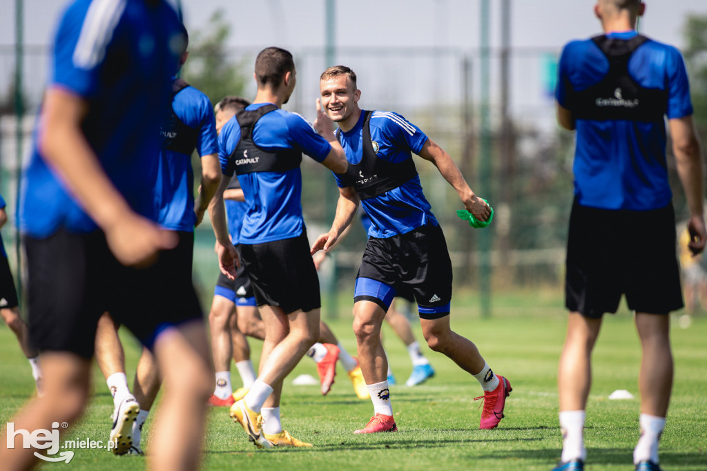 Trening FKS Stali Mielec z nowym trenerem
