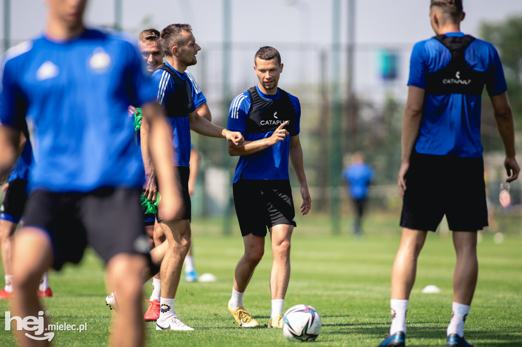 Trening FKS Stali Mielec z nowym trenerem