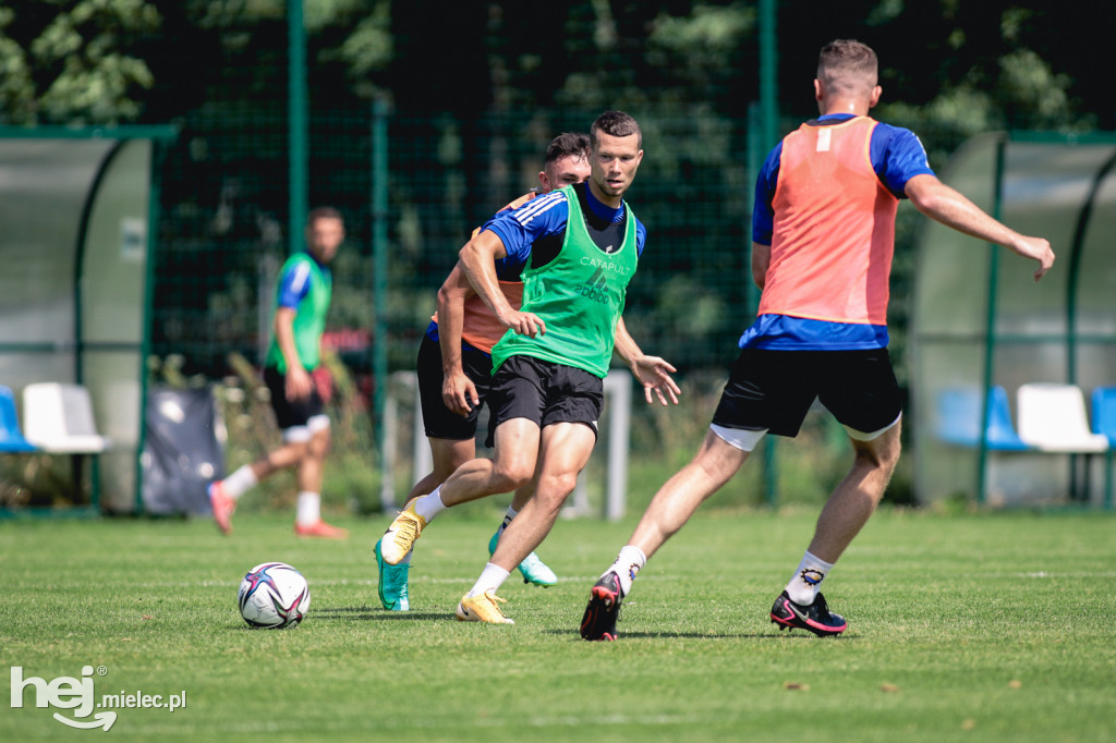 Trening FKS Stali Mielec z nowym trenerem