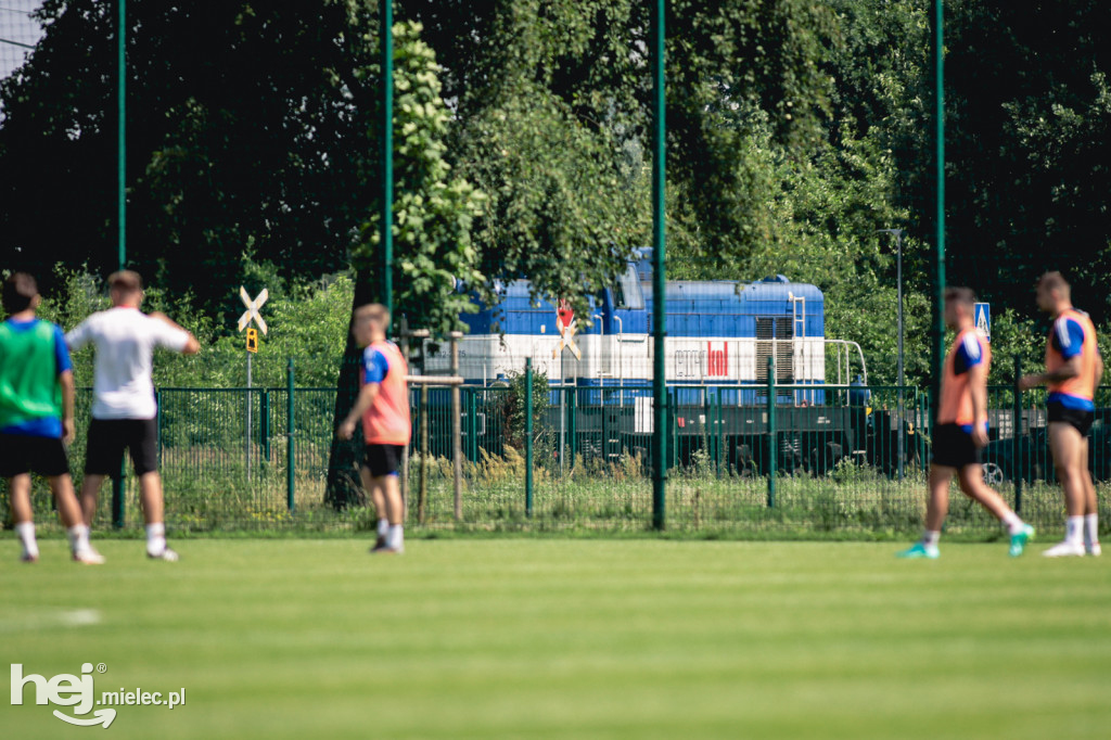 Trening FKS Stali Mielec z nowym trenerem