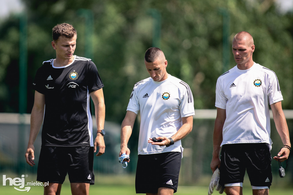 Trening FKS Stali Mielec z nowym trenerem