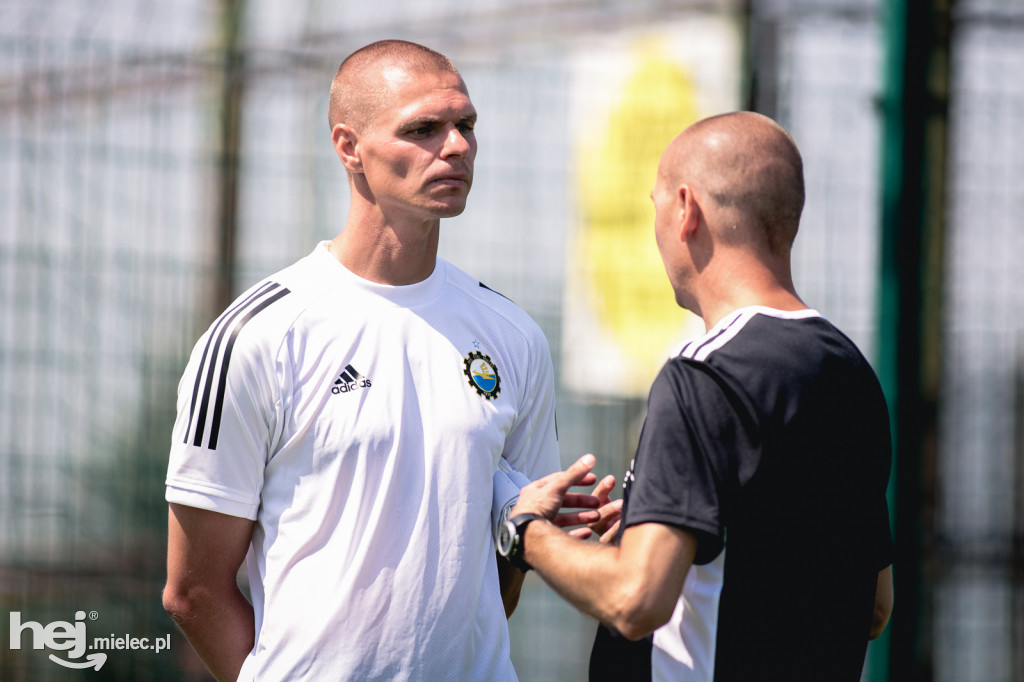 Trening FKS Stali Mielec z nowym trenerem