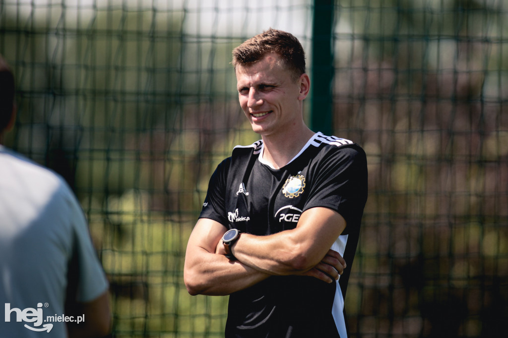 Trening FKS Stali Mielec z nowym trenerem