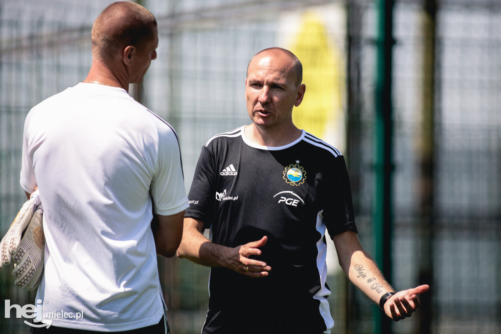 Trening FKS Stali Mielec z nowym trenerem