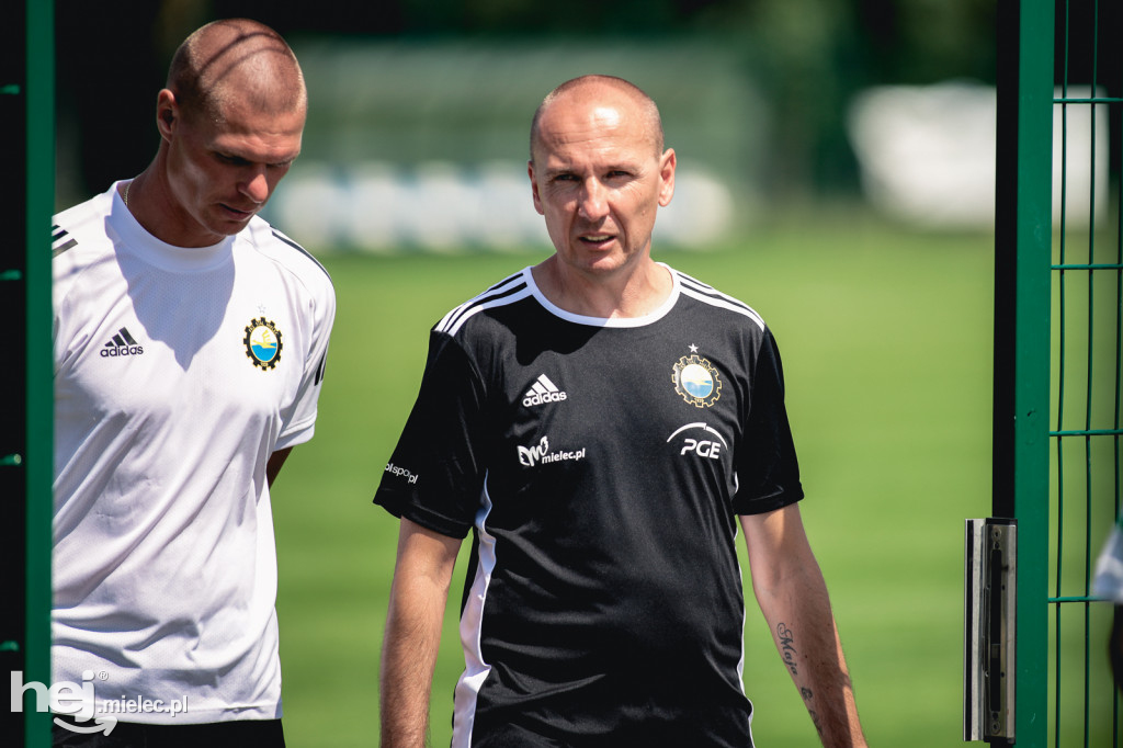 Trening FKS Stali Mielec z nowym trenerem