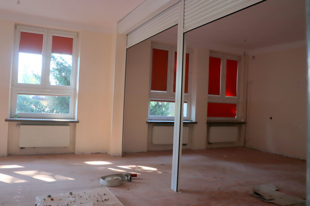 Trwa remont budynku Liceum Konarskiego