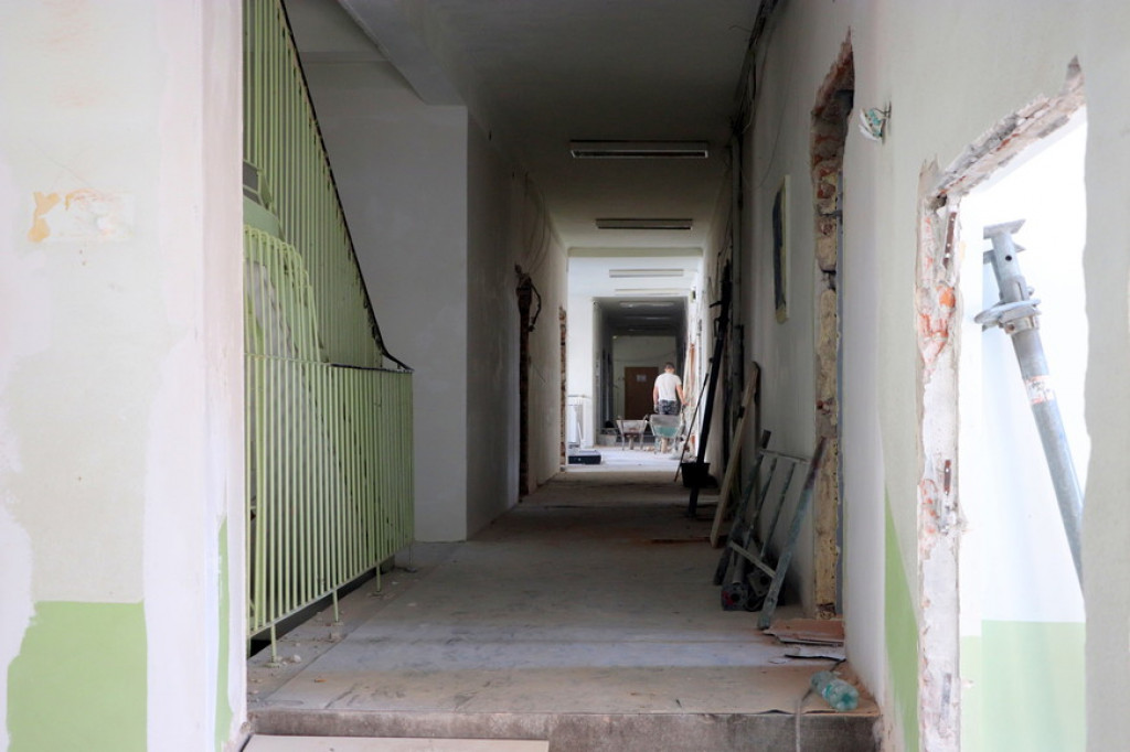 Trwa remont budynku Liceum Konarskiego