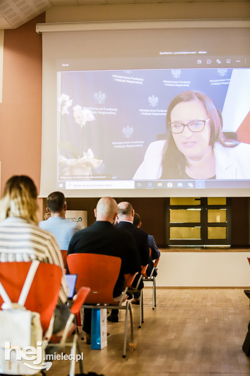 O wsparciu dla firm z wiceministrem finansów