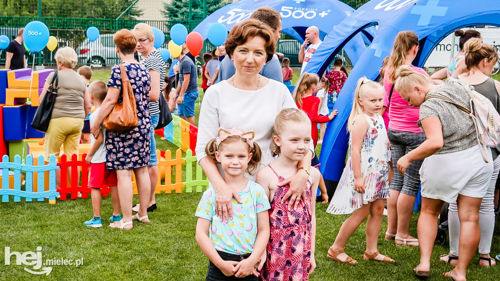 Minister na pikniku w Chorzelowie, w Padwi, Przykopie i Baranowie