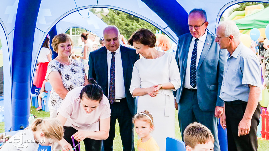 Minister na pikniku w Chorzelowie, w Padwi, Przykopie i Baranowie