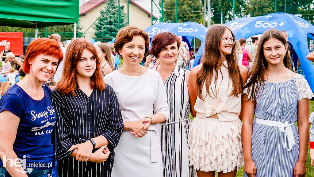 Minister na pikniku w Chorzelowie, w Padwi, Przykopie i Baranowie
