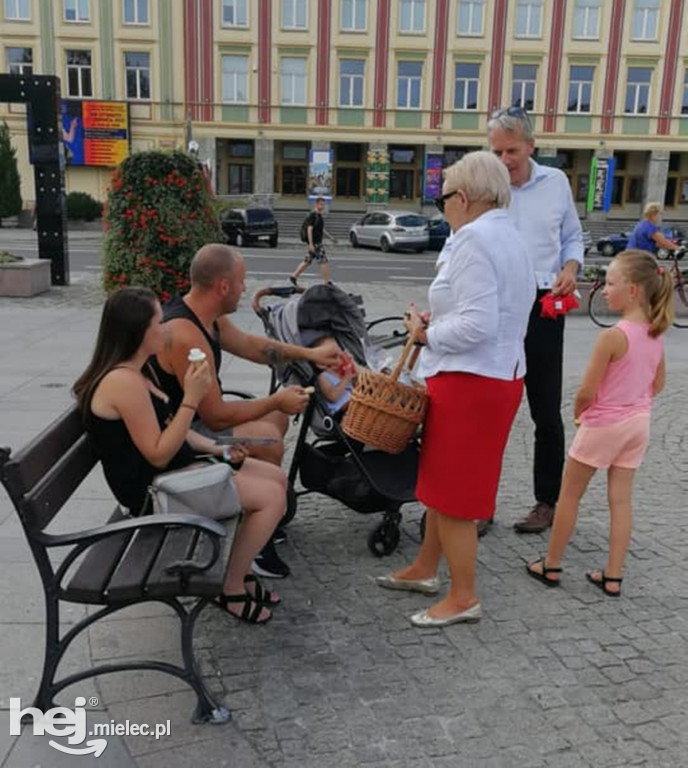 Akcja Koalicji Obywatelskiej w Mielcu