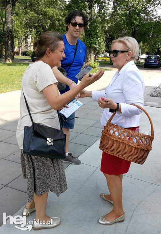 Akcja Koalicji Obywatelskiej w Mielcu