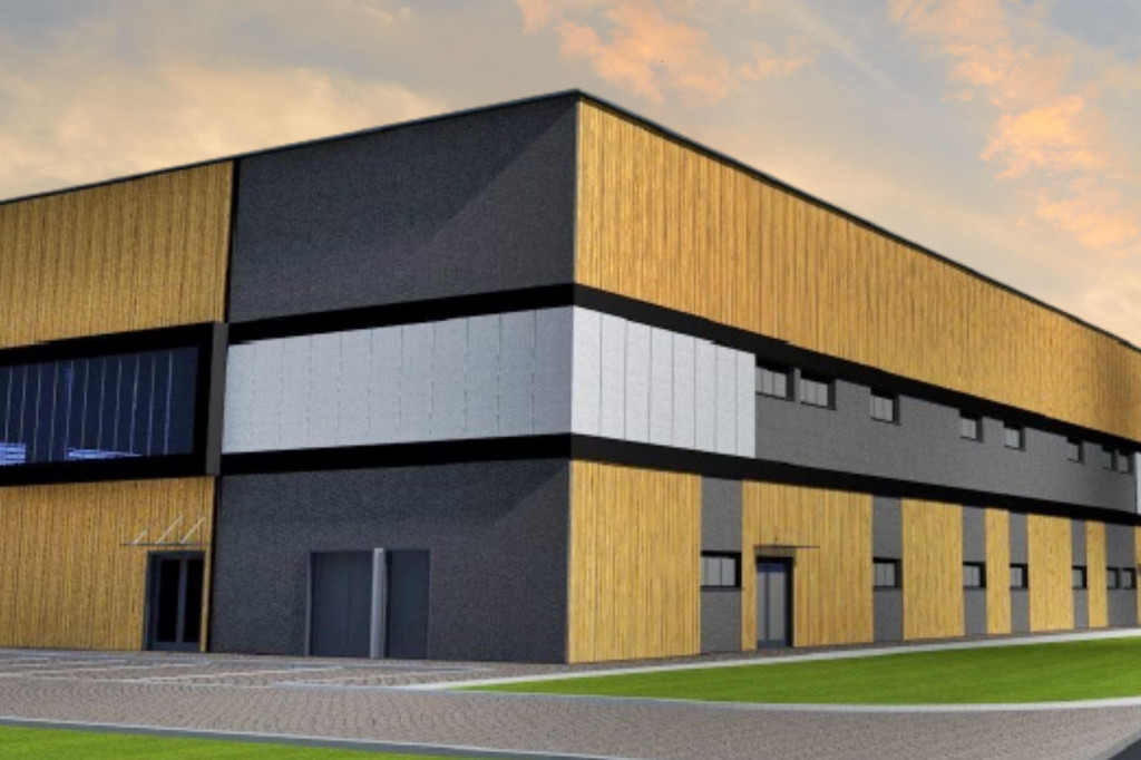 Projekt hali sportowej przy II Liceum Ogólnokształcącym