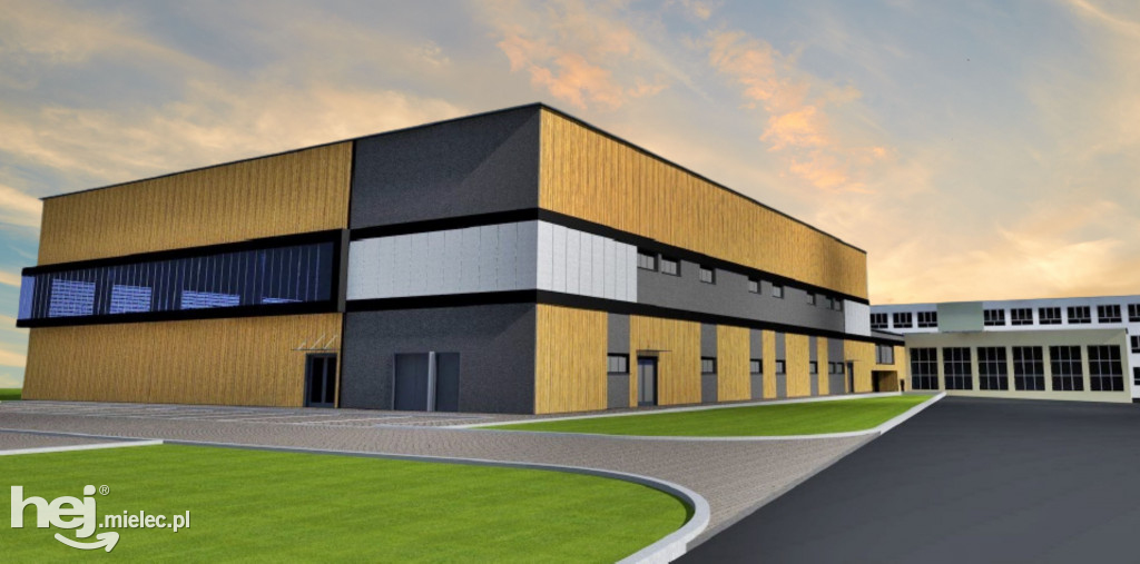 Projekt hali sportowej przy II Liceum Ogólnokształcącym