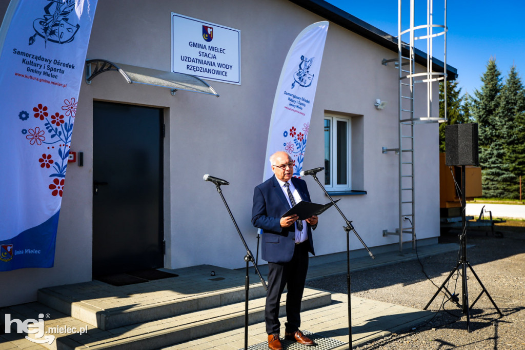 Stacja uzdatniania wody w Rzędzianowicach po modernizacji