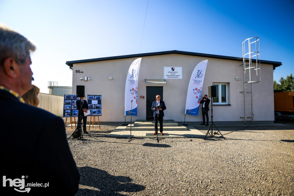 Stacja uzdatniania wody w Rzędzianowicach po modernizacji