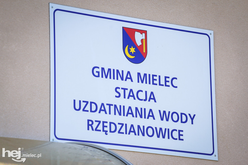 Stacja uzdatniania wody w Rzędzianowicach po modernizacji