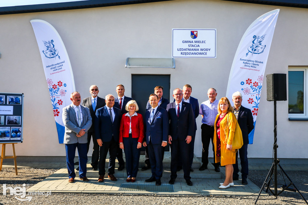 Stacja uzdatniania wody w Rzędzianowicach po modernizacji