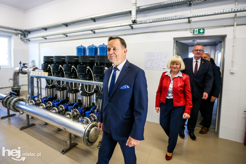 Stacja uzdatniania wody w Rzędzianowicach po modernizacji