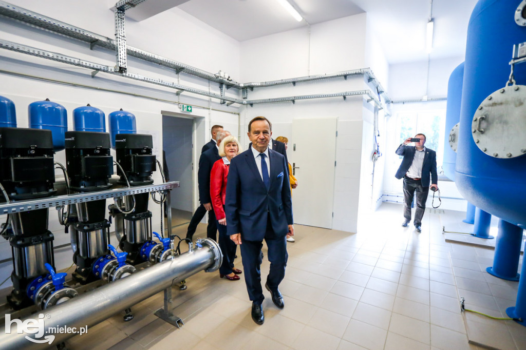 Stacja uzdatniania wody w Rzędzianowicach po modernizacji