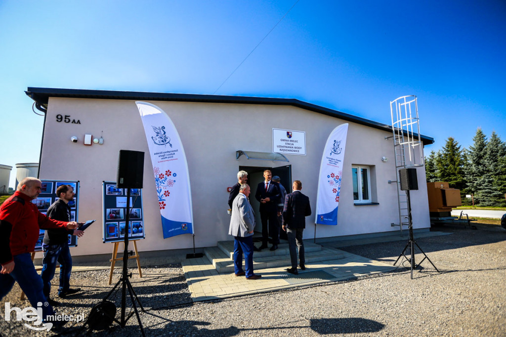 Stacja uzdatniania wody w Rzędzianowicach po modernizacji