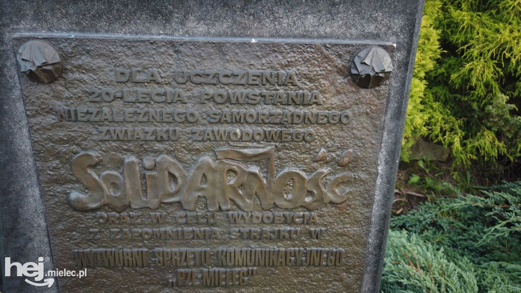 Mielczanie oddali hołd Solidarności