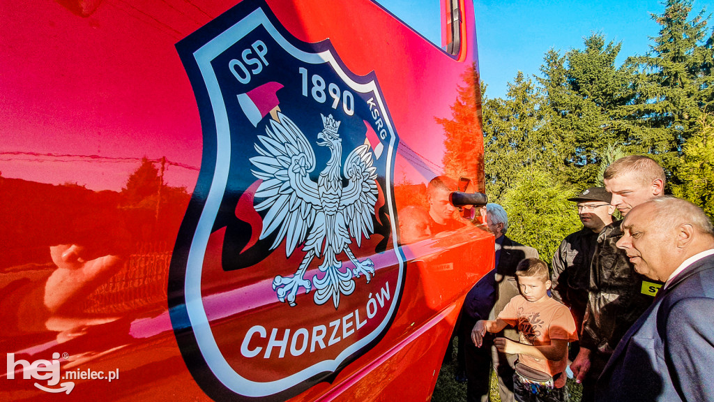 Nowy wóz OSP KSRG Chorzelów