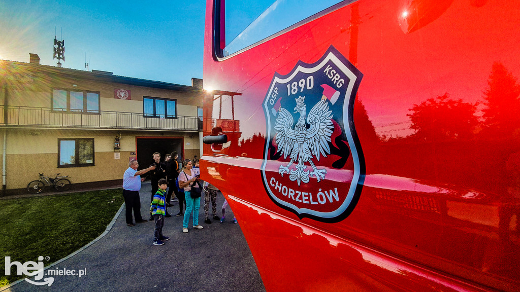 Nowy wóz OSP KSRG Chorzelów