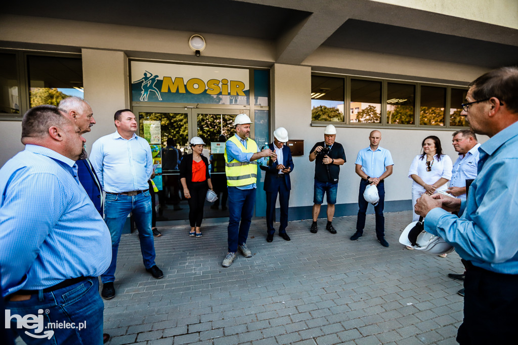 Budowa hali sportowej MOSiR Mielec