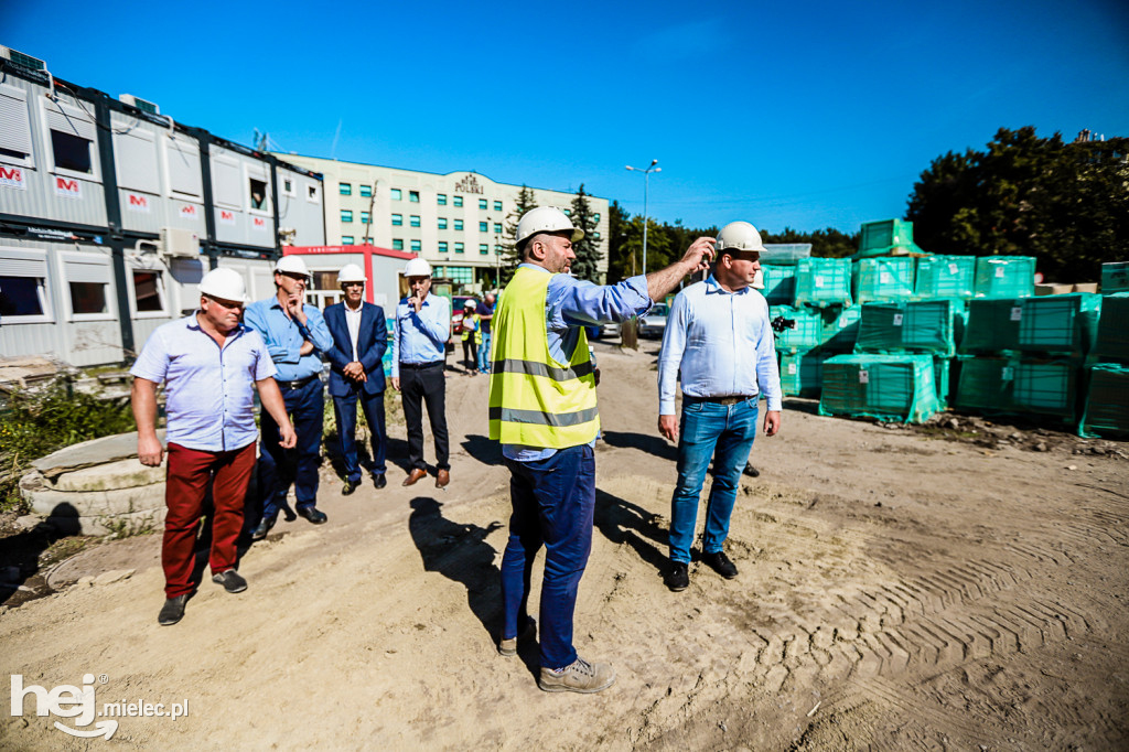Budowa hali sportowej MOSiR Mielec