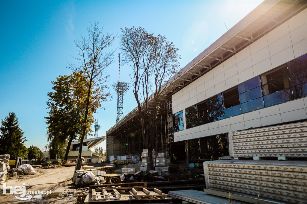 Budowa hali sportowej MOSiR Mielec
