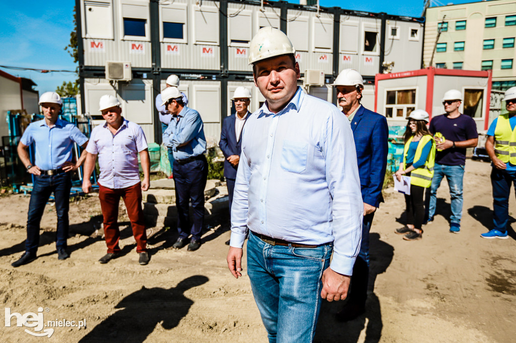 Budowa hali sportowej MOSiR Mielec