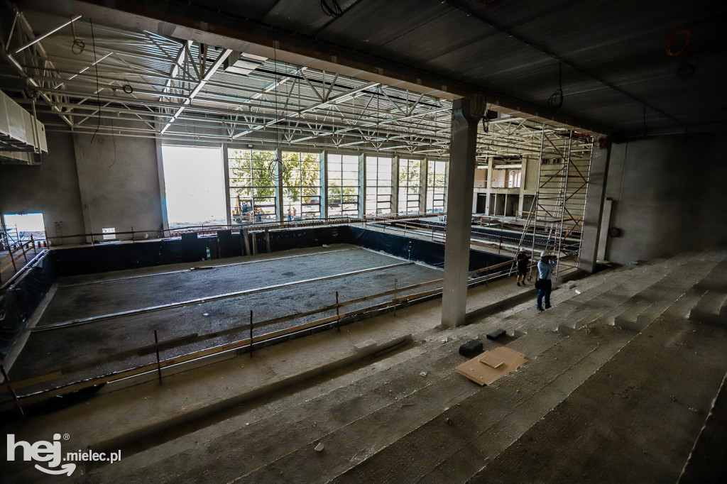 Budowa hali sportowej MOSiR Mielec
