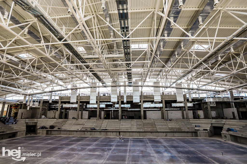 Budowa hali sportowej MOSiR Mielec