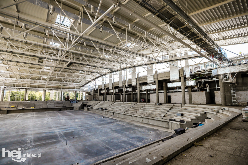Budowa hali sportowej MOSiR Mielec