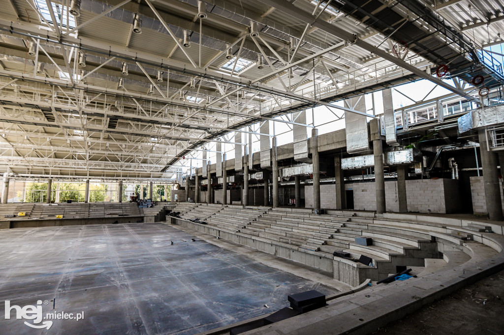 Budowa hali sportowej MOSiR Mielec