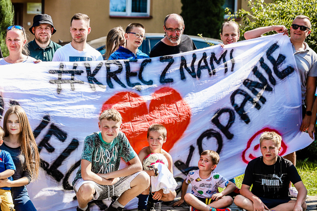 Mielczanie kręcili kilometry, dzieci ze Skopania pojadą na narty