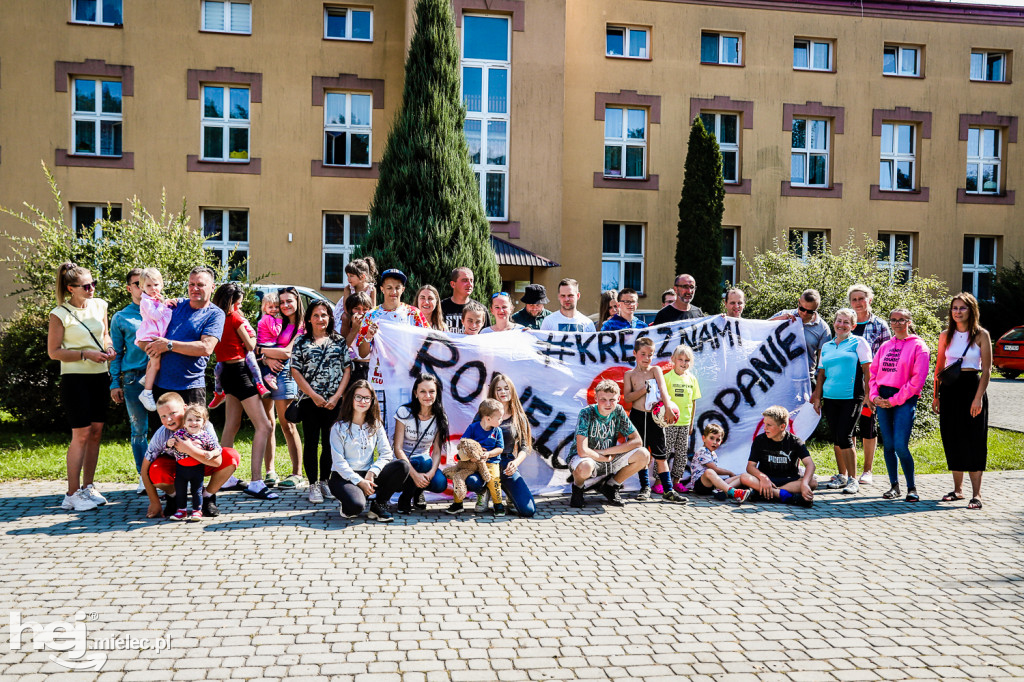 Mielczanie kręcili kilometry, dzieci ze Skopania pojadą na narty