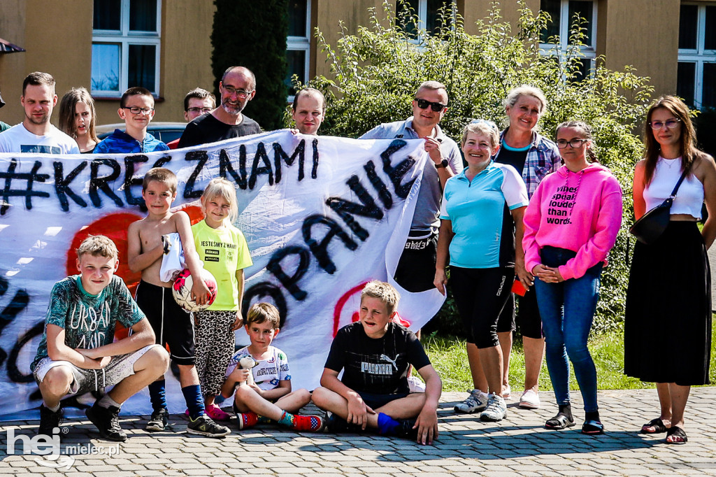 Mielczanie kręcili kilometry, dzieci ze Skopania pojadą na narty