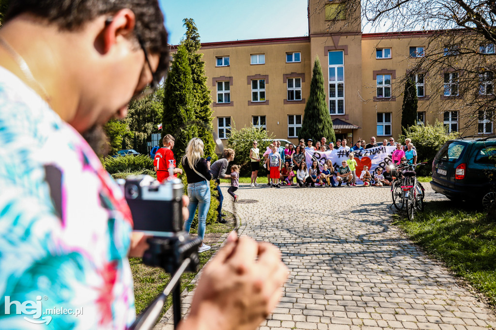 Mielczanie kręcili kilometry, dzieci ze Skopania pojadą na narty