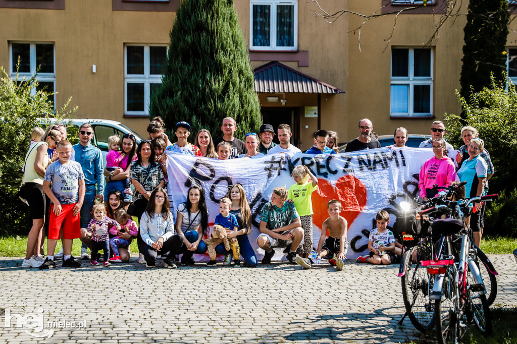 Mielczanie kręcili kilometry, dzieci ze Skopania pojadą na narty