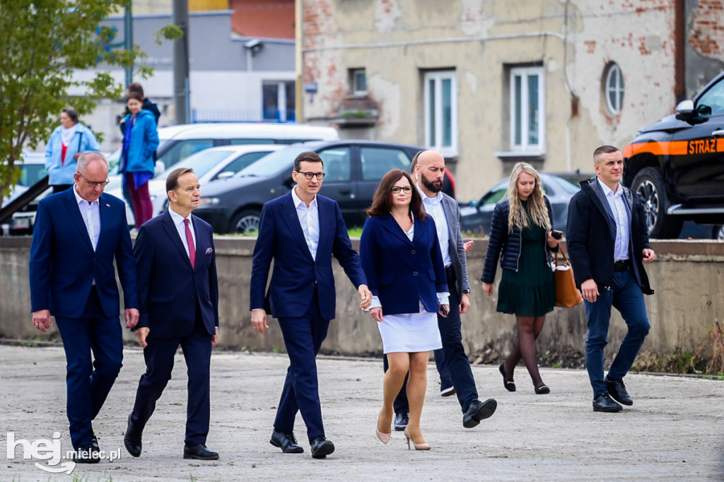 Premier Mateusz Morawiecki w Mielcu