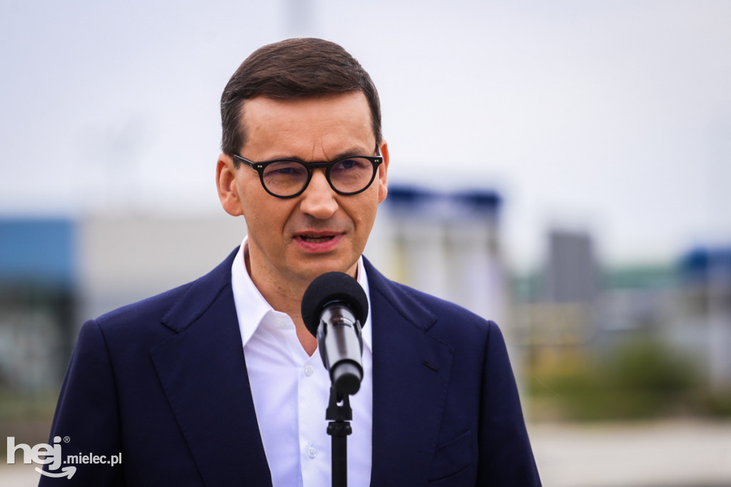 Premier Mateusz Morawiecki w Mielcu