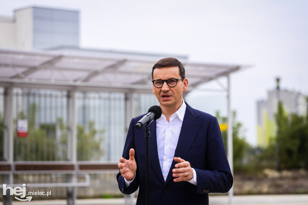 Premier Mateusz Morawiecki w Mielcu