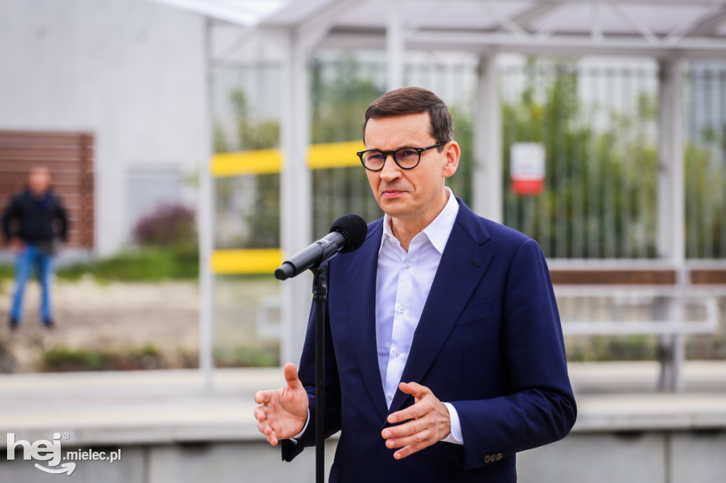 Premier Mateusz Morawiecki w Mielcu