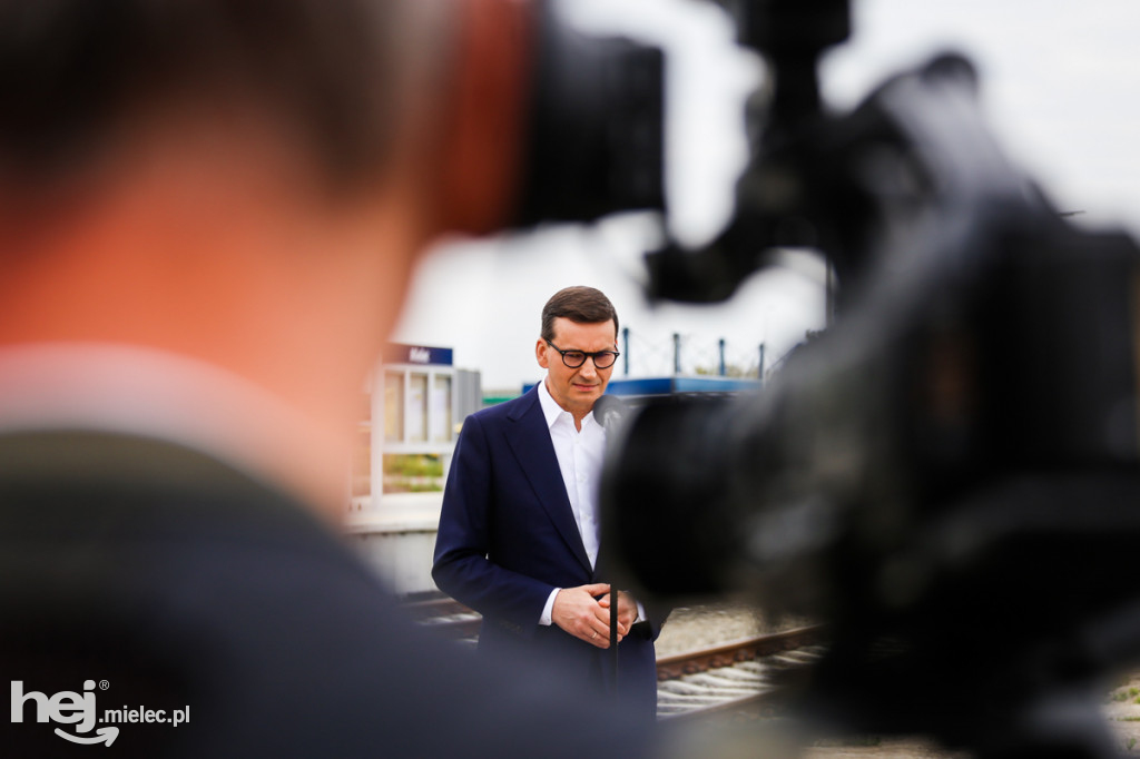 Premier Mateusz Morawiecki w Mielcu