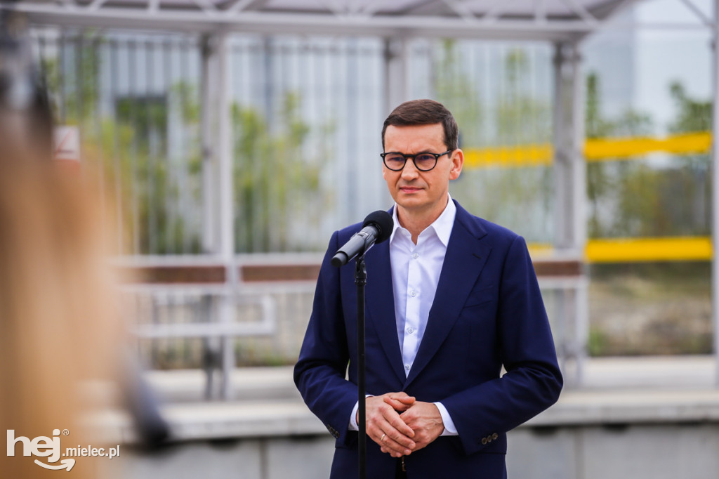 Premier Mateusz Morawiecki w Mielcu